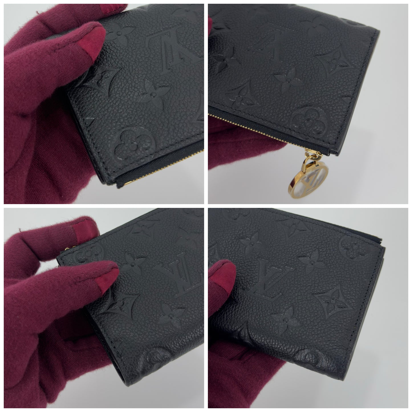 Louis Vuitton Monogram Empreinte Leather
Portefeuille Lisa Wallet (1)