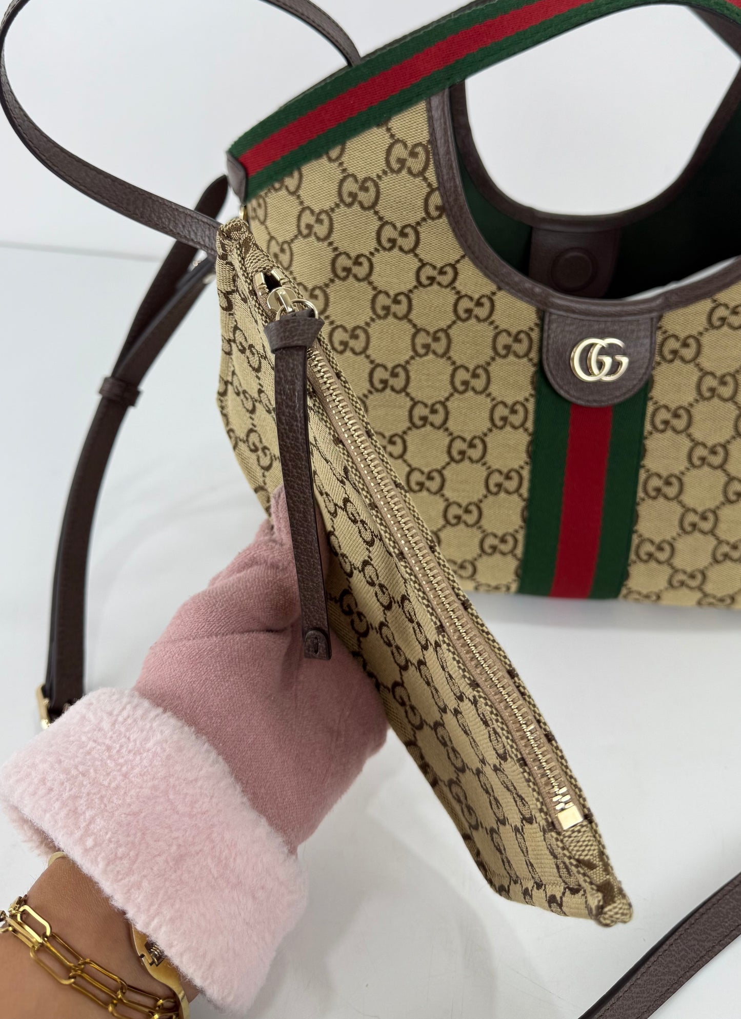 Gucci GG Giglio Small Tote Bag