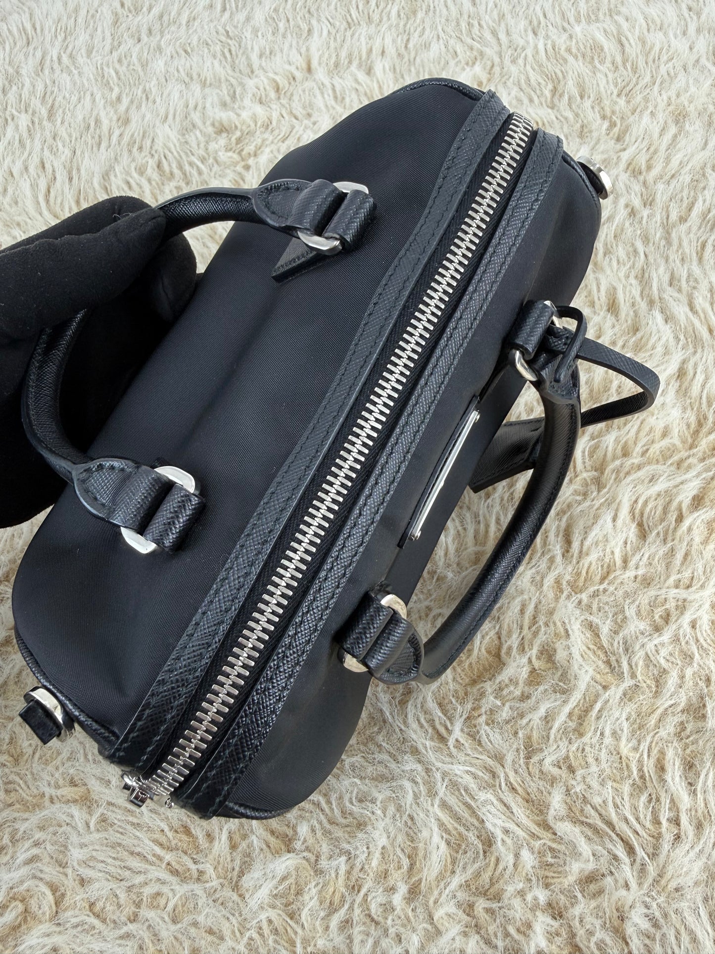 Prada Re-Edition 2005 Re-Nylon Boston Bag