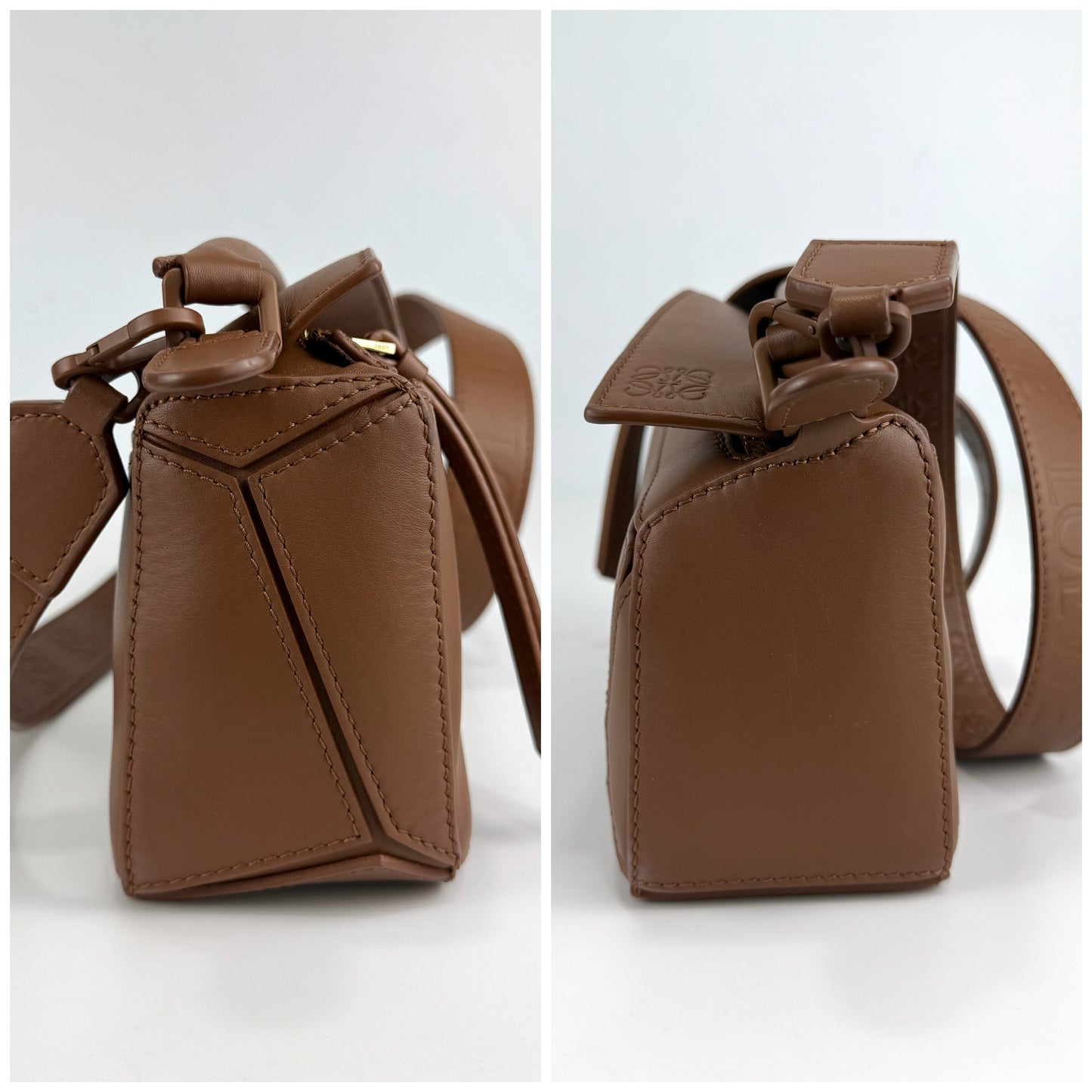Loewe Mini Puzzle Bag Pecan