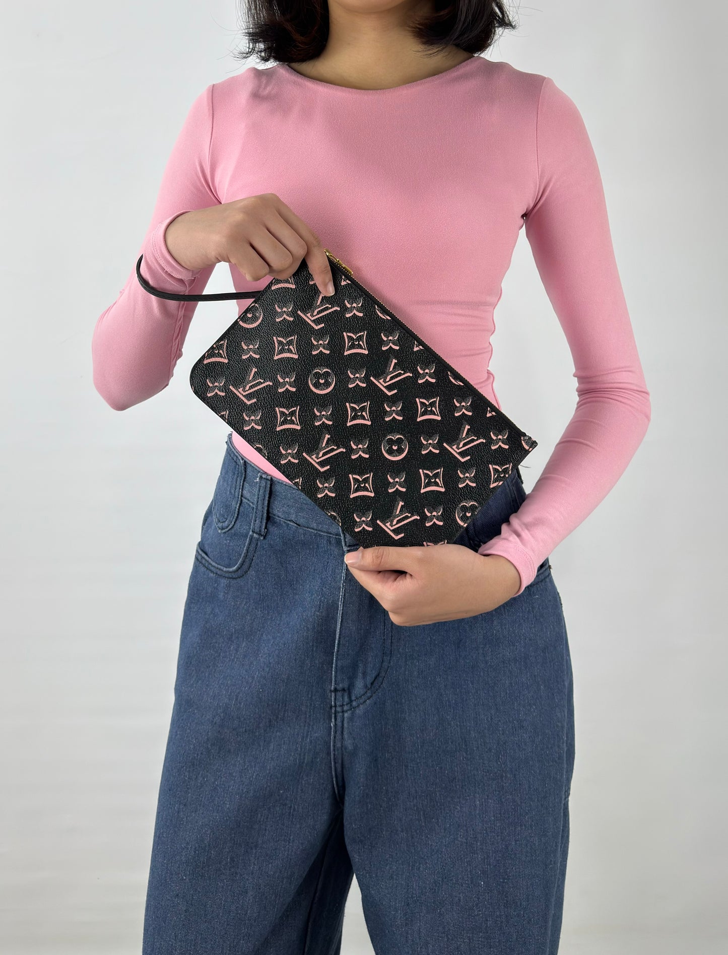 Louis Vuitton Monogram Fall For You Neverfull Pochette