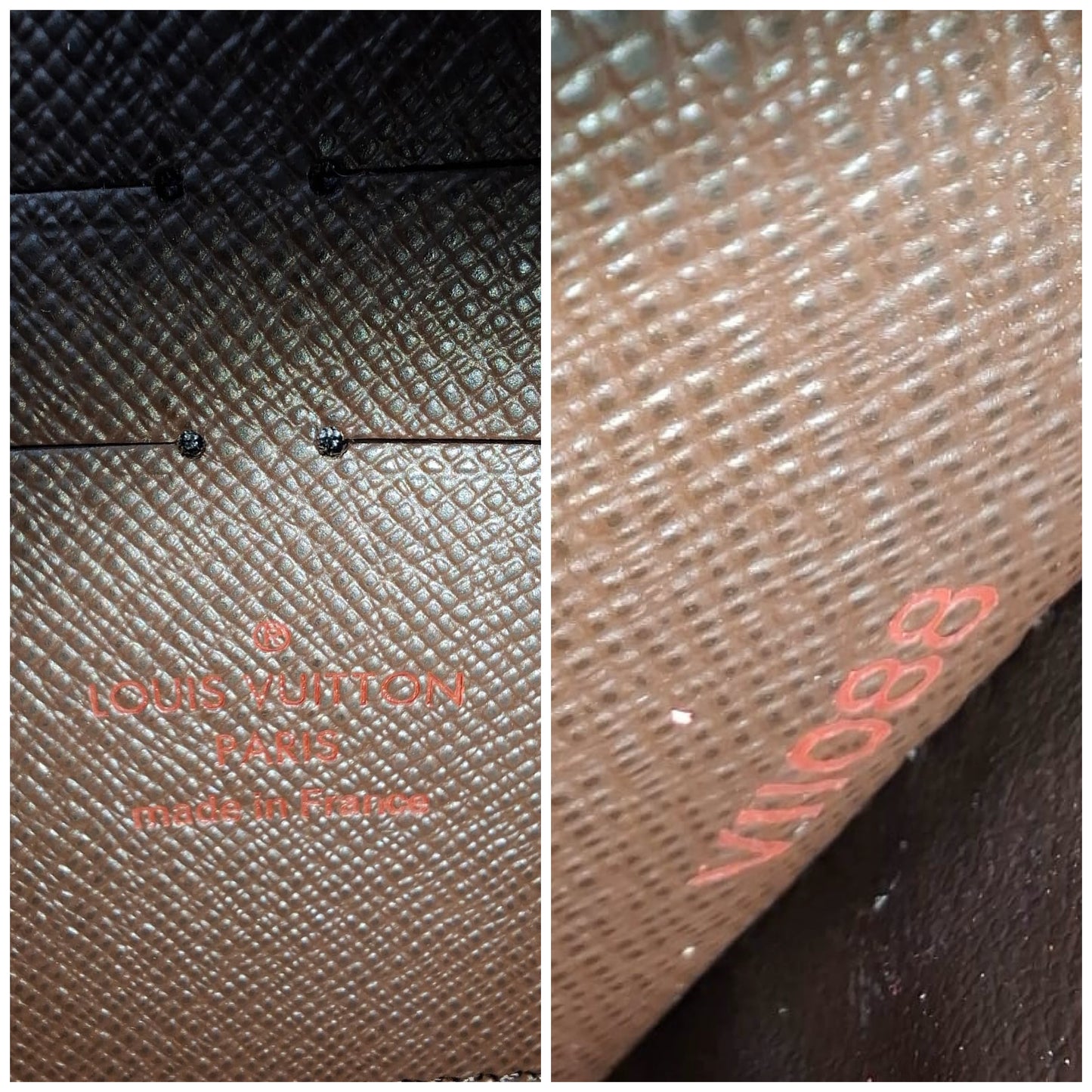 Louis Vuitton Damier Ebene Zippy Wallet