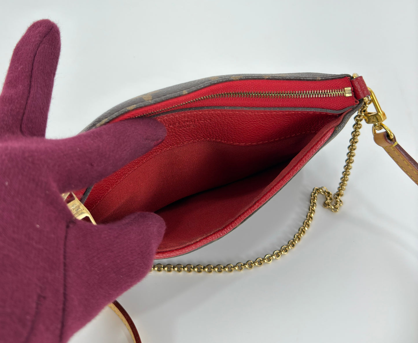 Louis Vuitton Pallas Cluth Monogram Canvas