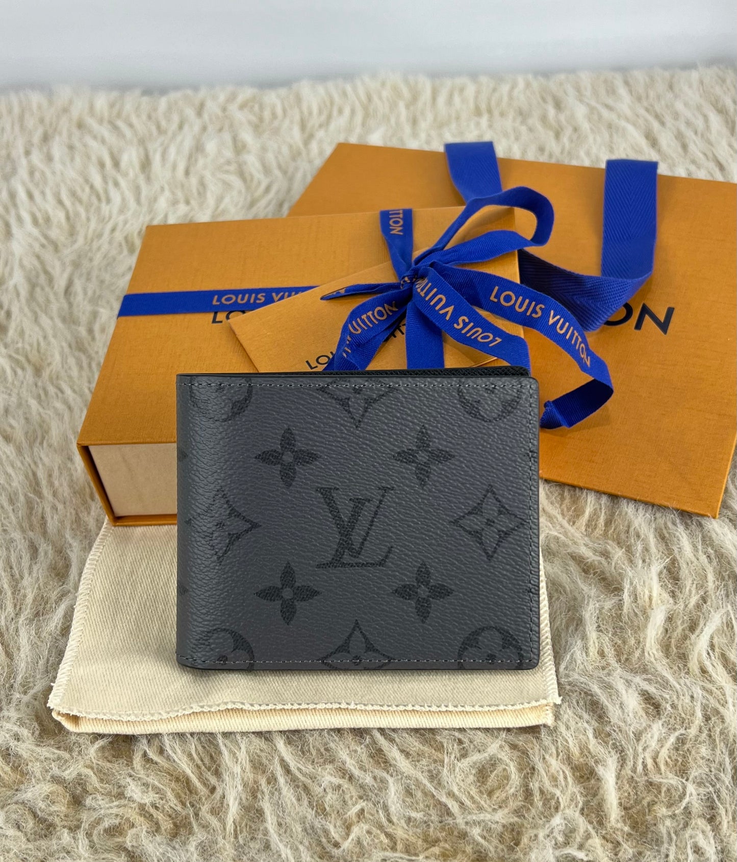 Louis Vuitton Monogram Reverse Eclipse Slender Wallet