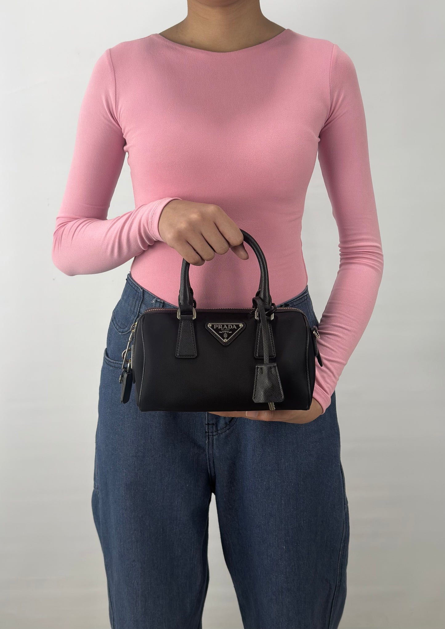 Prada Re-Edition 2005 Re-Nylon Boston Bag