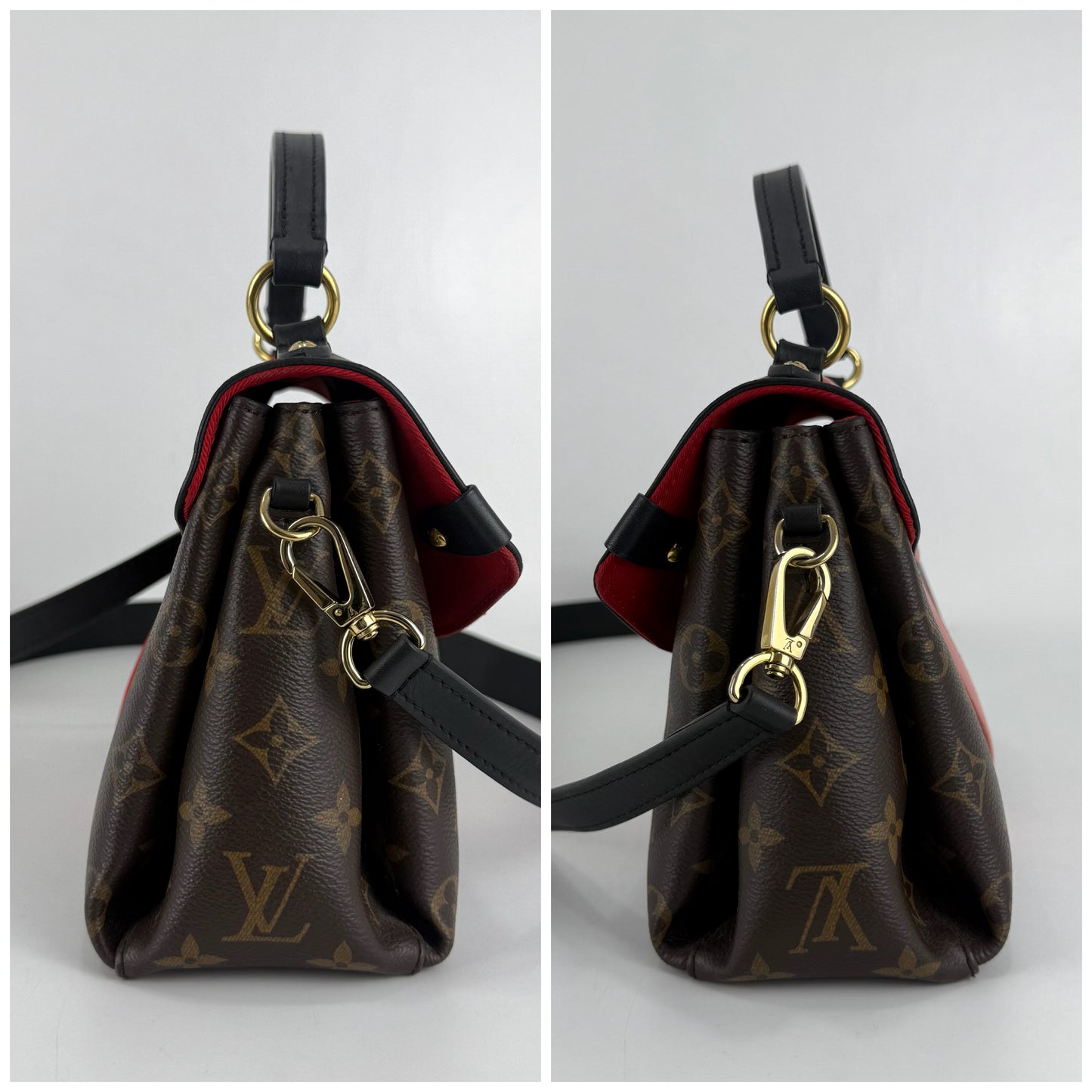 Louis Vuitton Georges BB Monogram In Coquelicot Peach