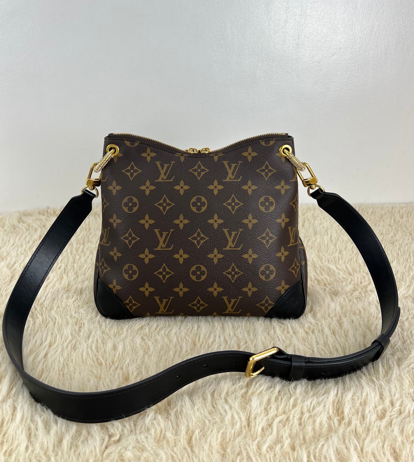 Louis Vuitton Monogram Canvas Odeon PM Noir