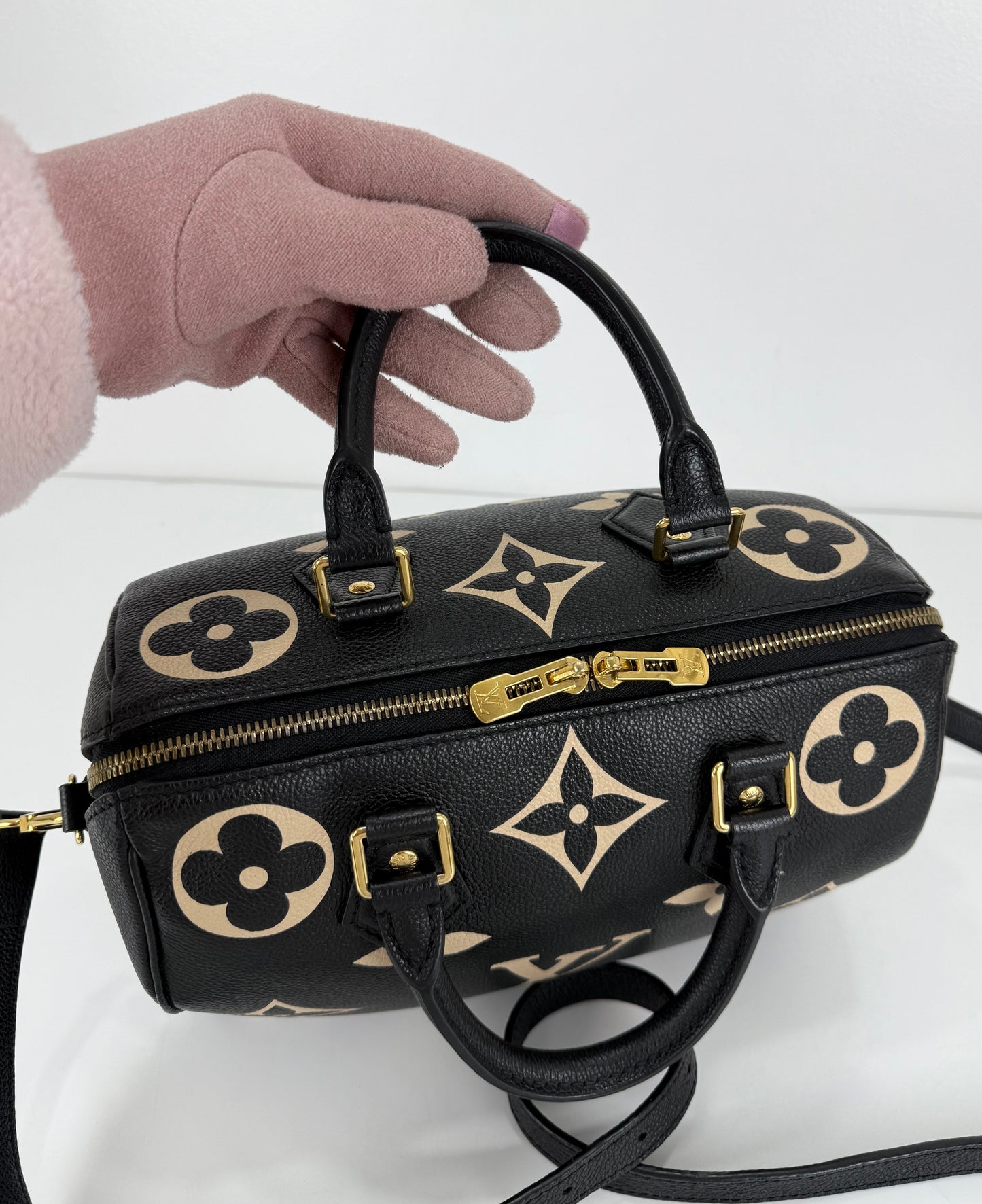 Louis Vuitton Speedy Bandoulière 25 Bicolor Monogram