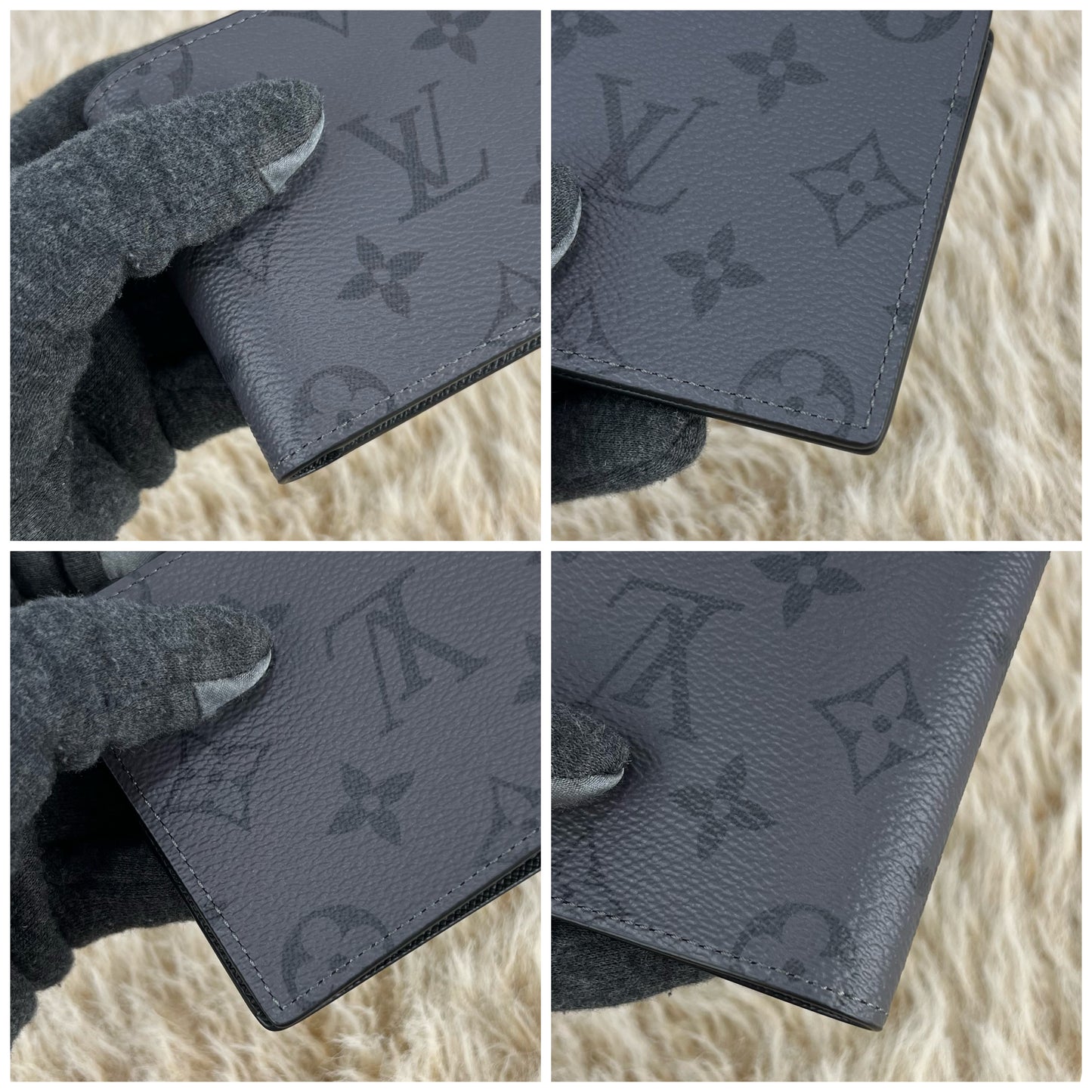 Louis Vuitton Monogram Reverse Eclipse Slender Wallet