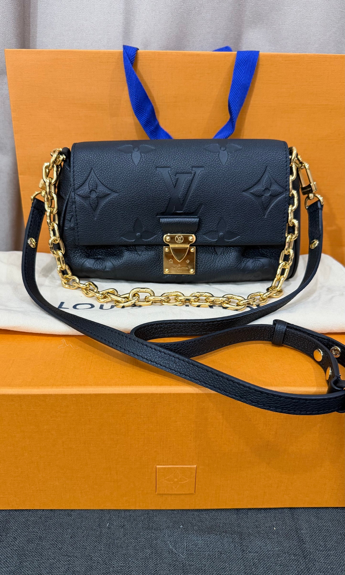 Louis Vuitton Favorite Monogram Empreinte Leather