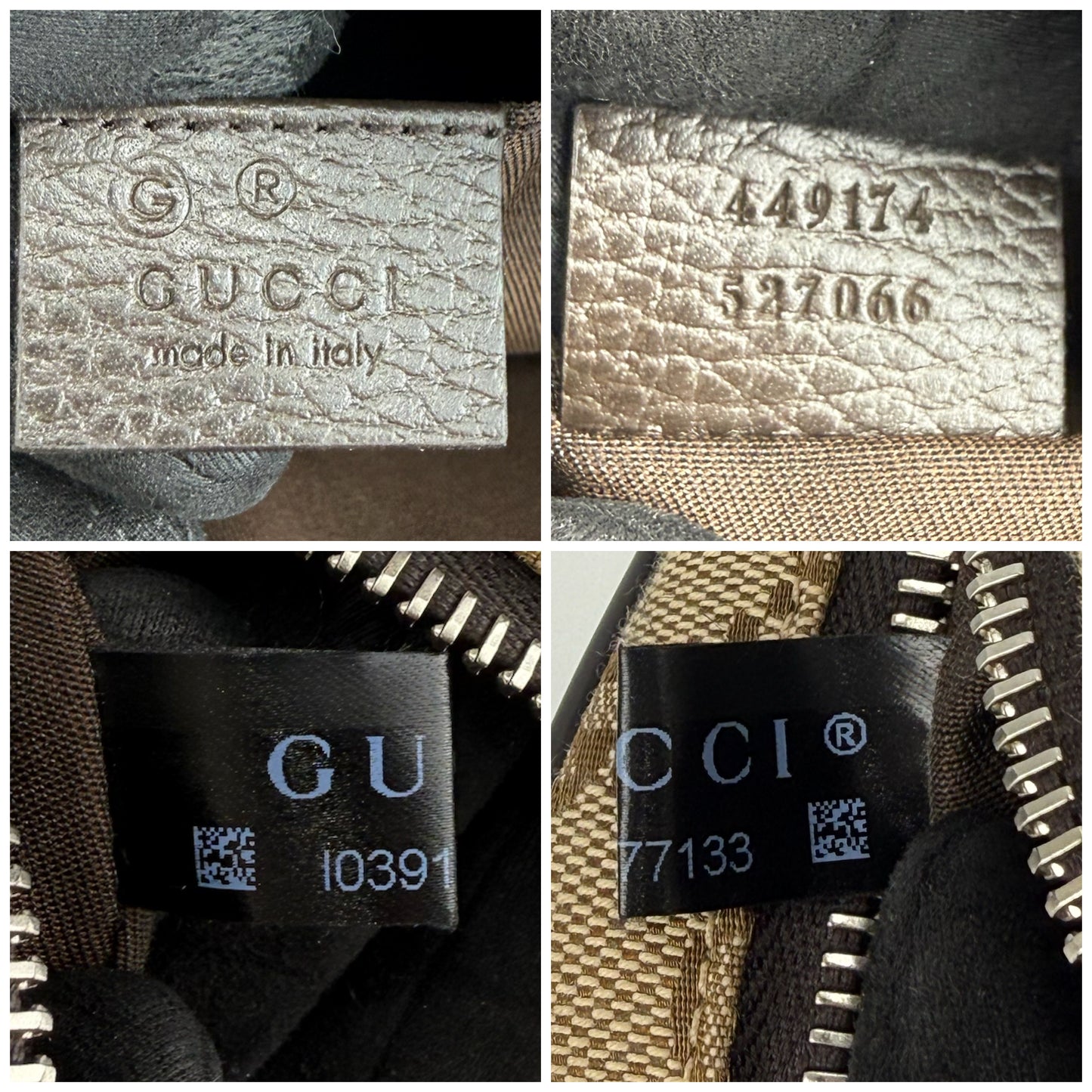 Gucci GG Belt Bag Supreme Brown