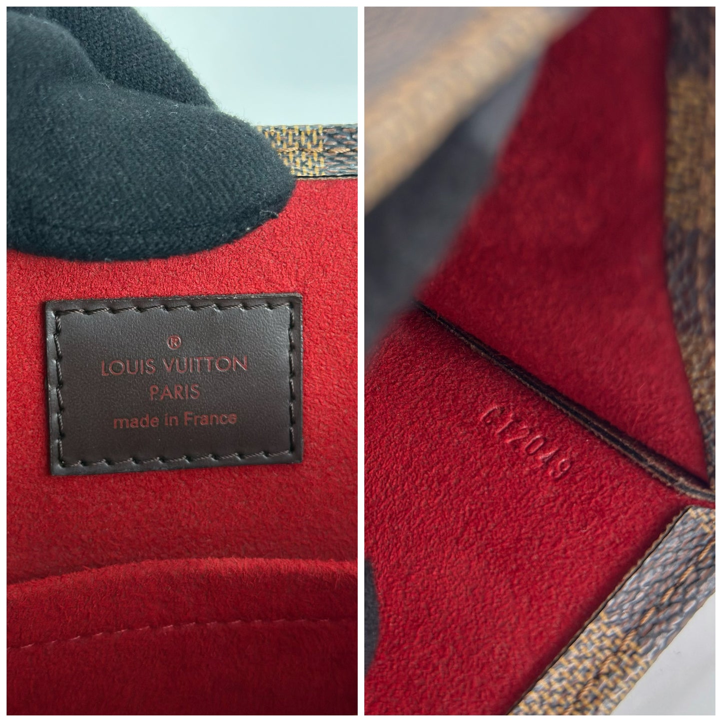 Louis Vuitton Damier Ebene Sac Plat GM
