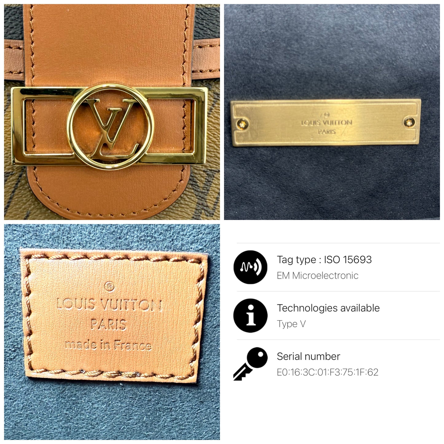 Louis Vuitton Reverse Monogram Dauphine MM
