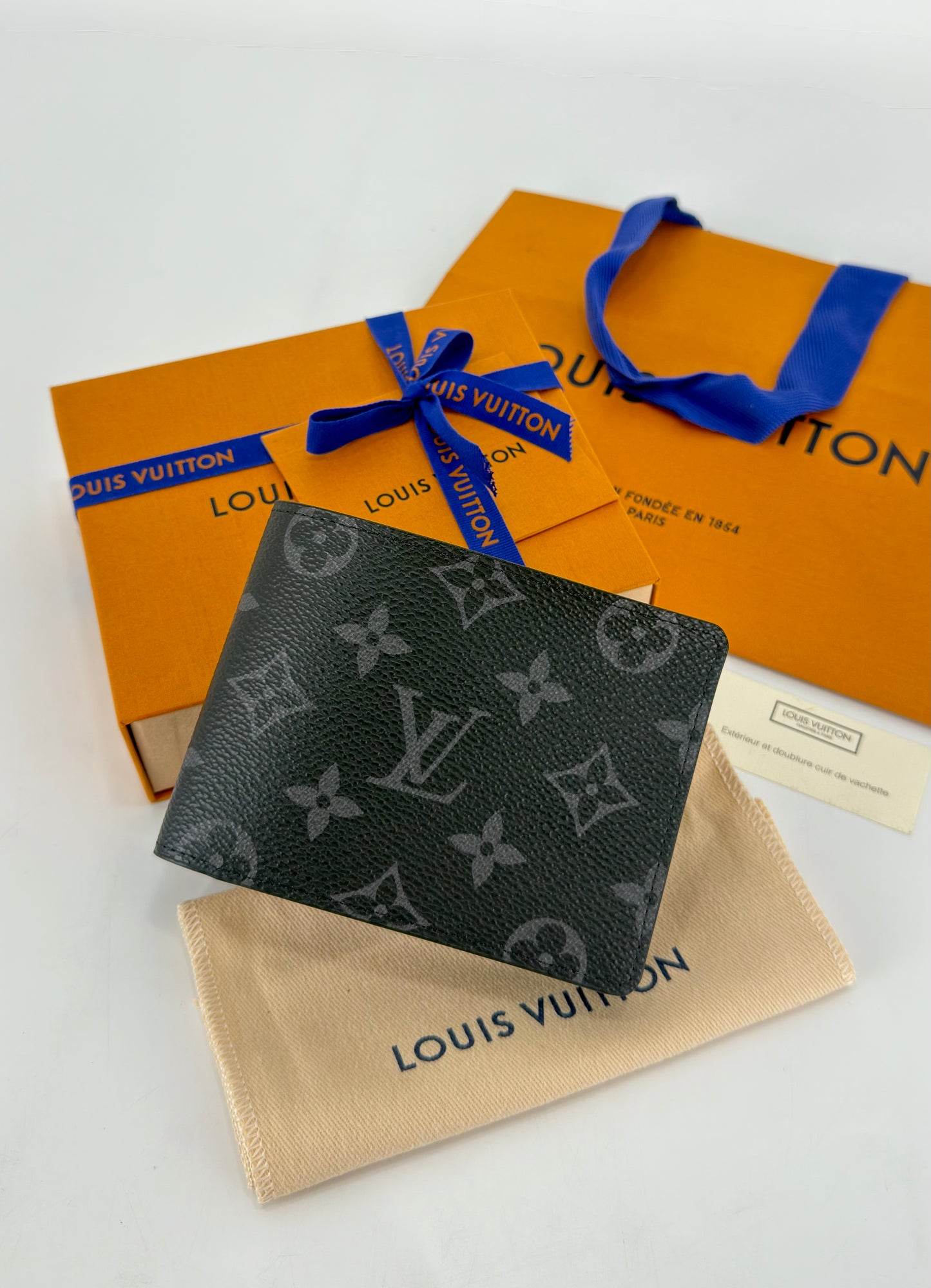 Louis Vuitton Monogram Eclipse Multiple Wallet Bifold