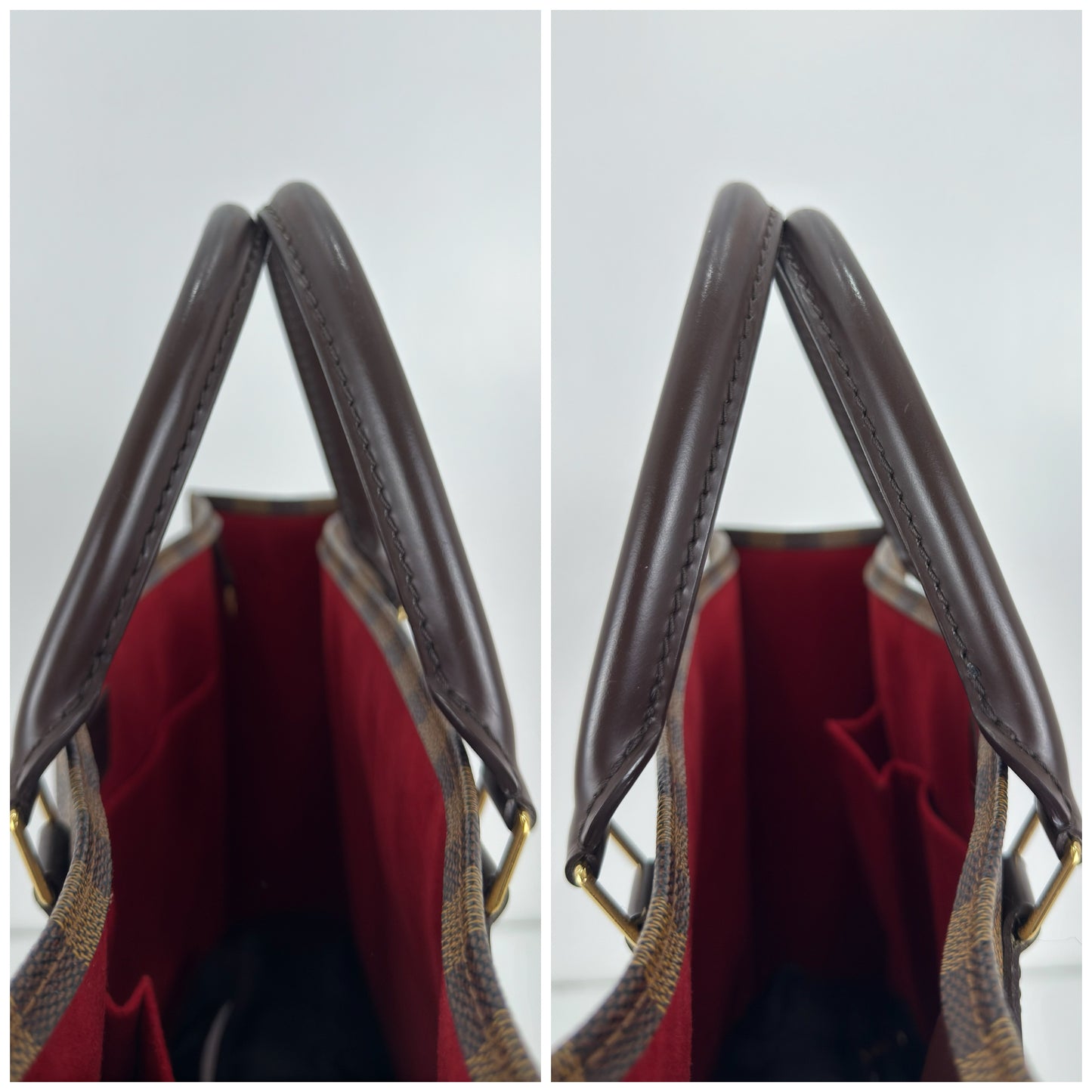 Louis Vuitton Damier Ebene Sac Plat GM