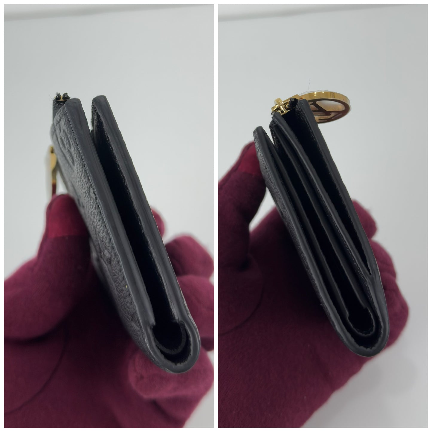 Louis Vuitton Monogram Empreinte Leather
Portefeuille Lisa Wallet (1)