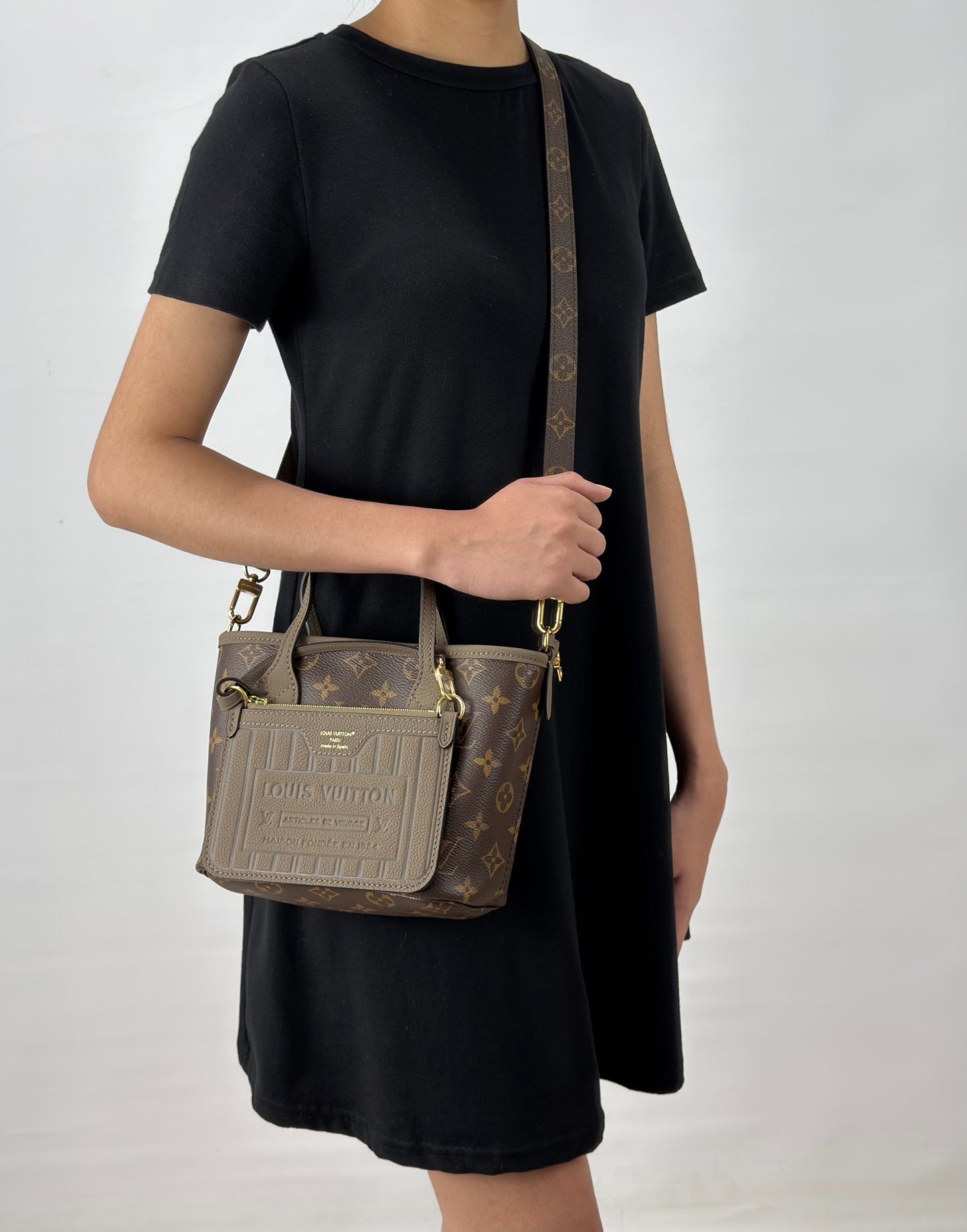 Louis Vuitton Inside Out BB Dark Fango Monogram