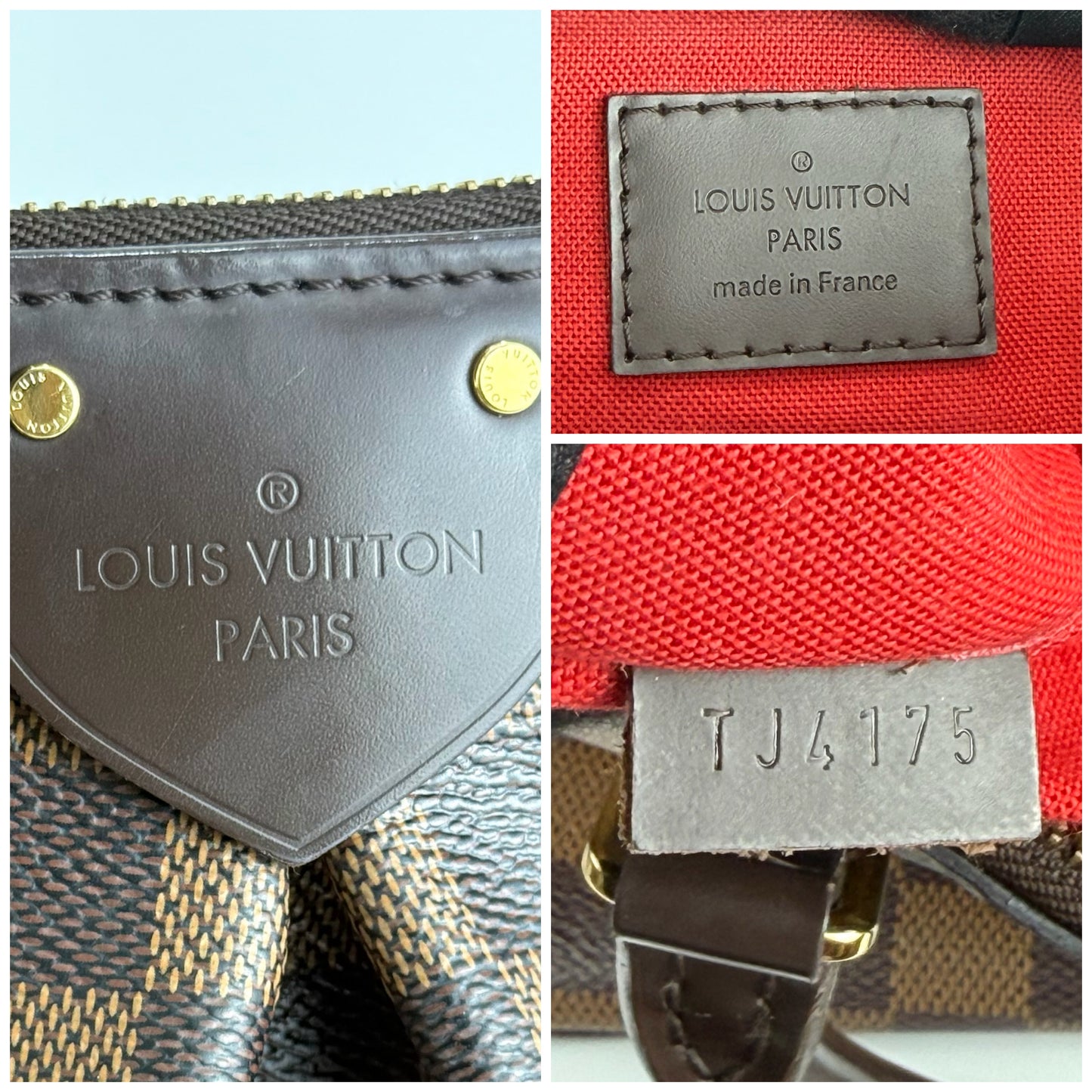 Louis Vuitton Damier Ebene Siena MM