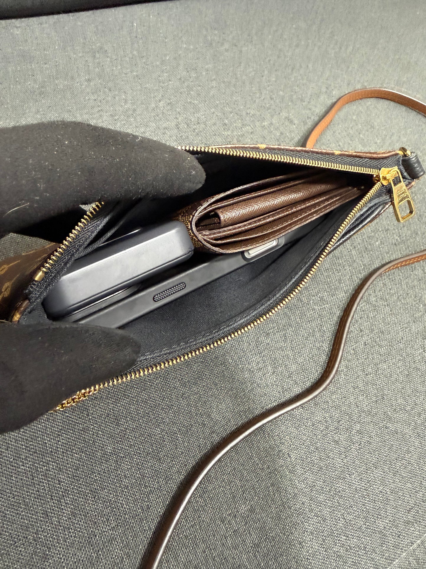 Louis Vuitton Monogram Canvas Pallas Clutch