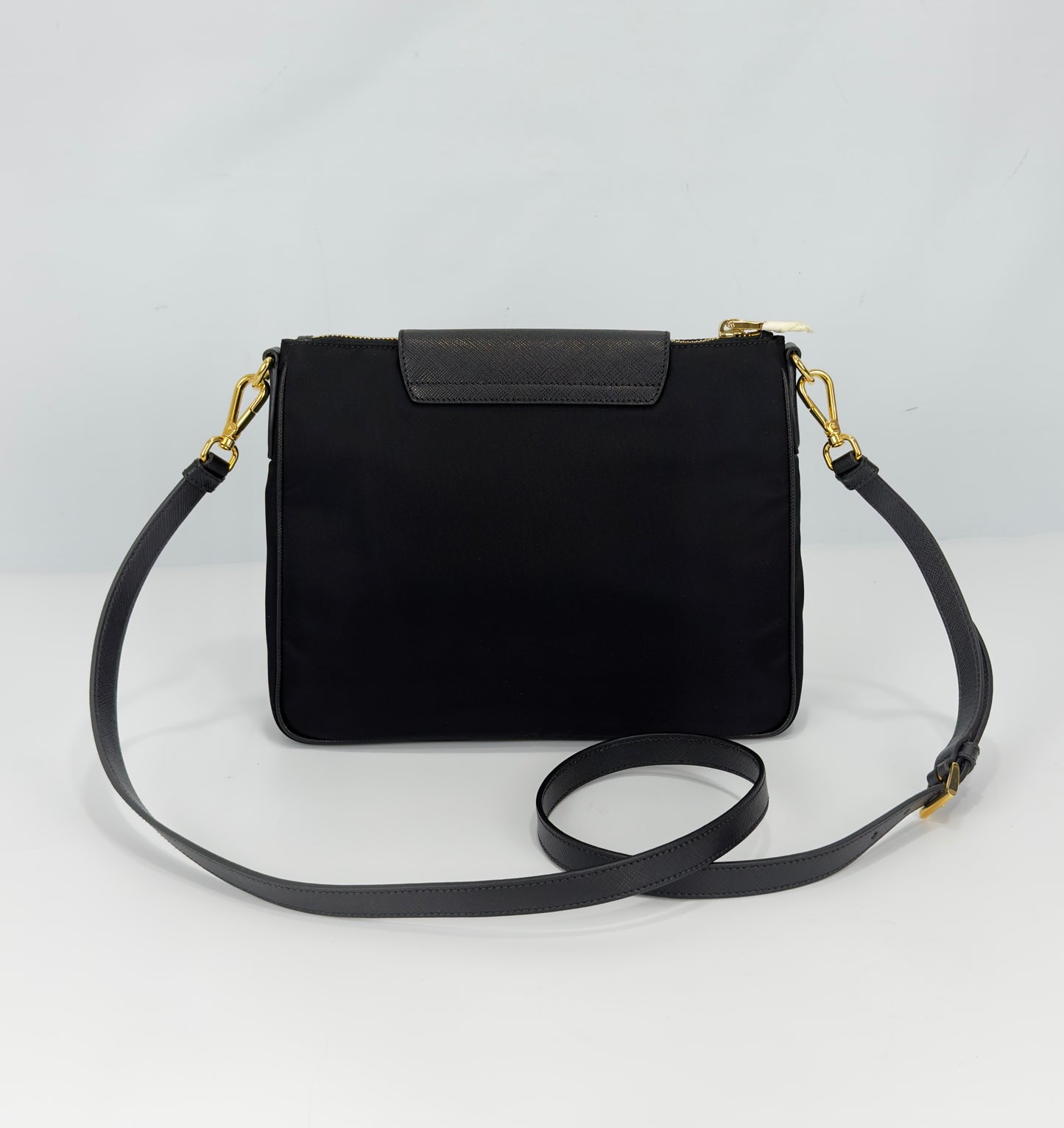 Prada Tessuto Saffiano Nylon Crossbody Bag