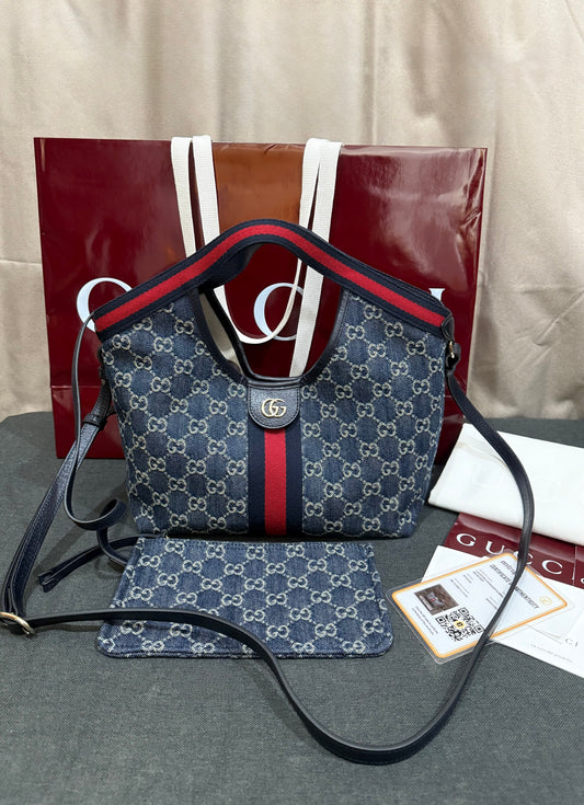 Gucci GG Giglio Small Tote Bag