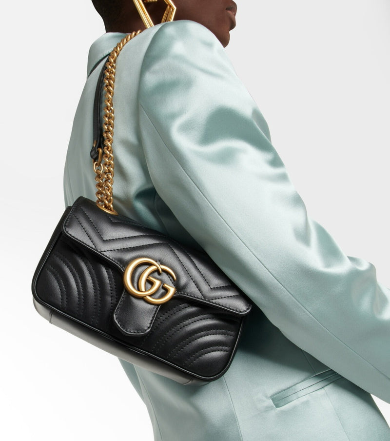 Gucci GG Marmont Mini Matelasse Shoulder Bag