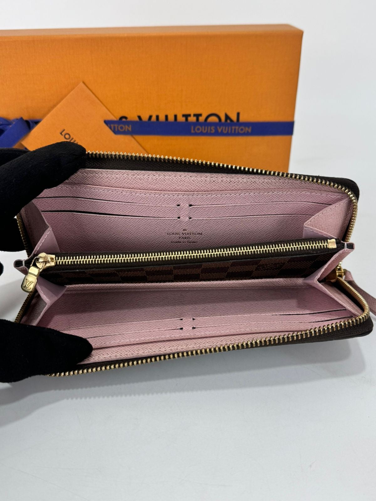 Louis Vuitton Clemence Wallet Damier Ebene