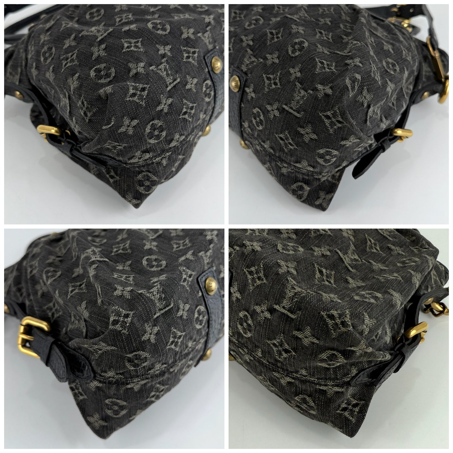 Louis Vuitton Monogram Denim Neo Cabby MM Handbag