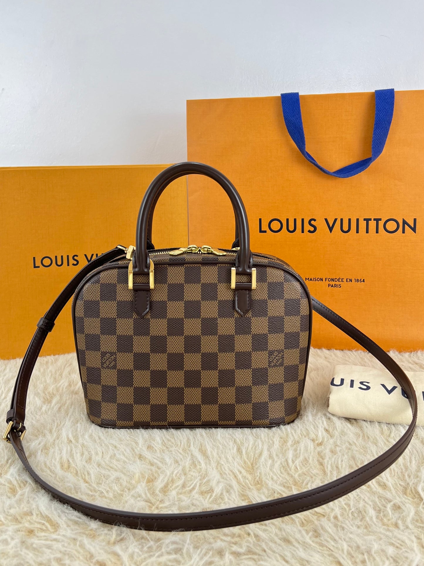Louis Vuitton Damier Ebene Mini Sarria