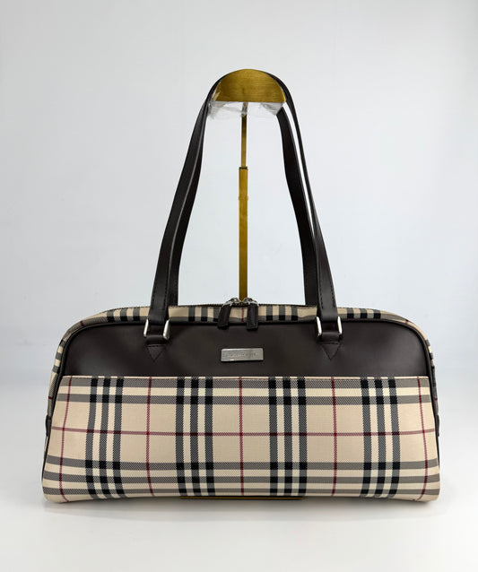 Burberry Nova Check Shoulder Bag