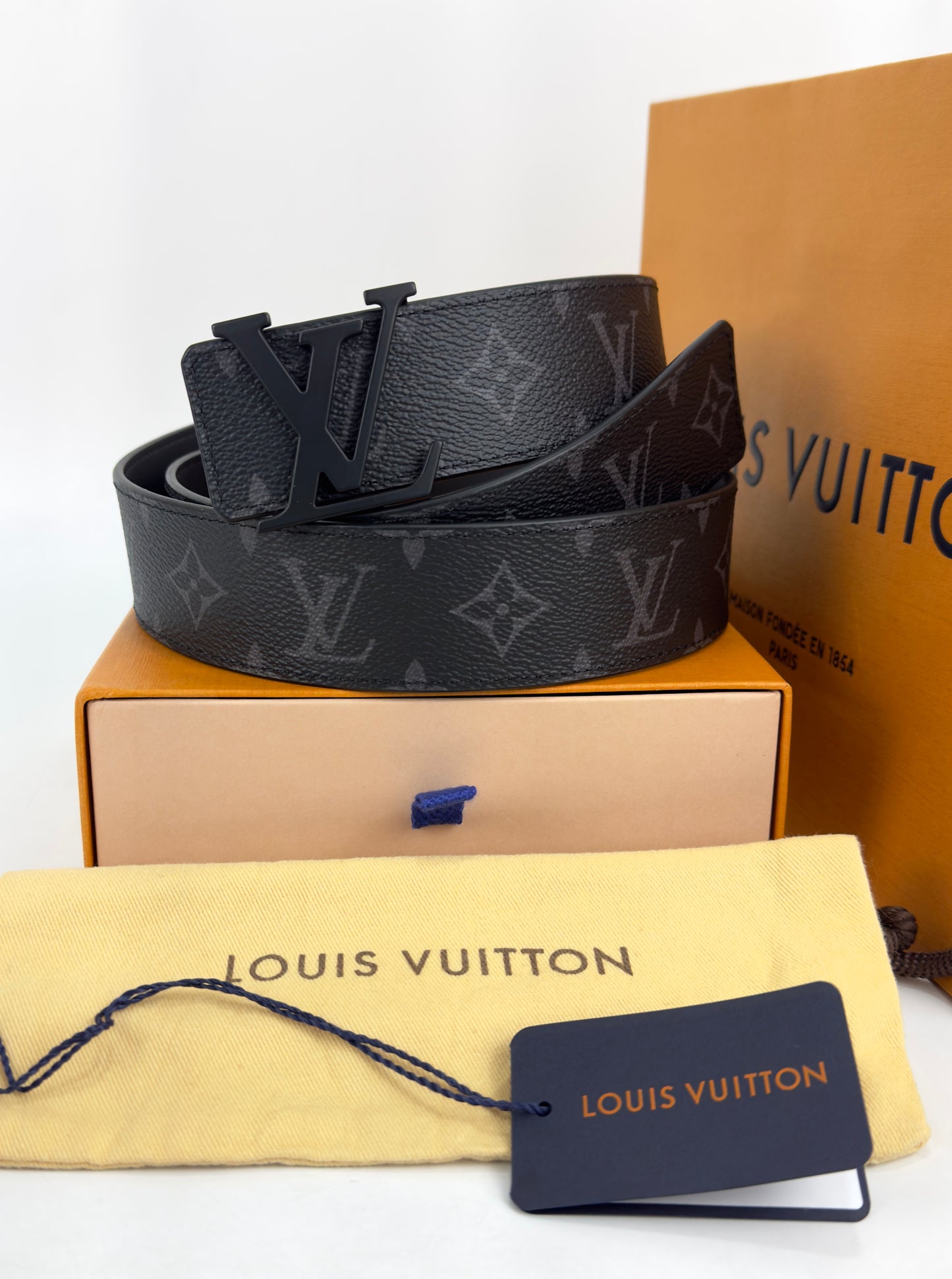 Lv Initiales Reversible Belt Monogram