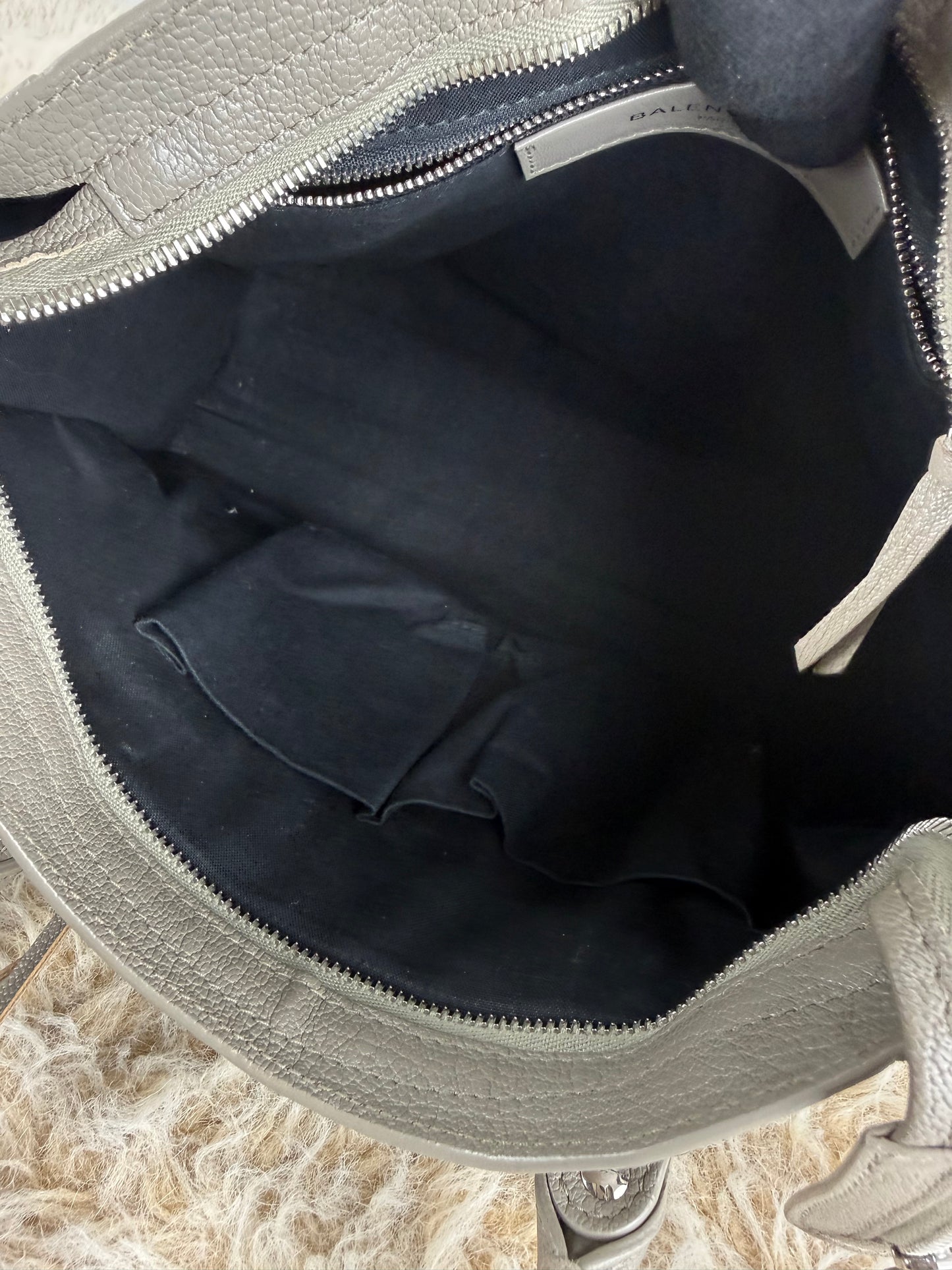 Balenciaga Metallic Eage Small City Bag