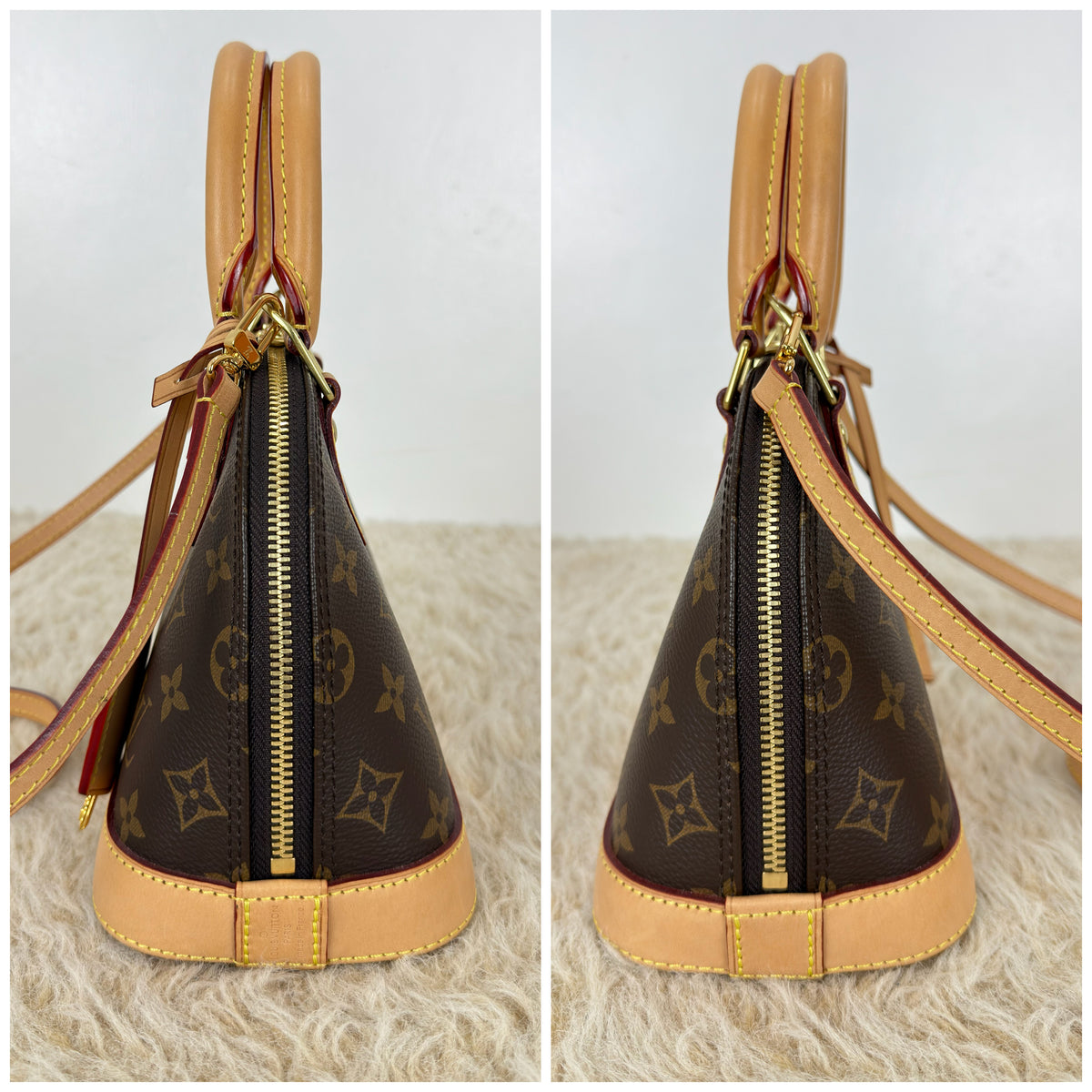 Louis Vuitton Alma BB Monogram Canvas