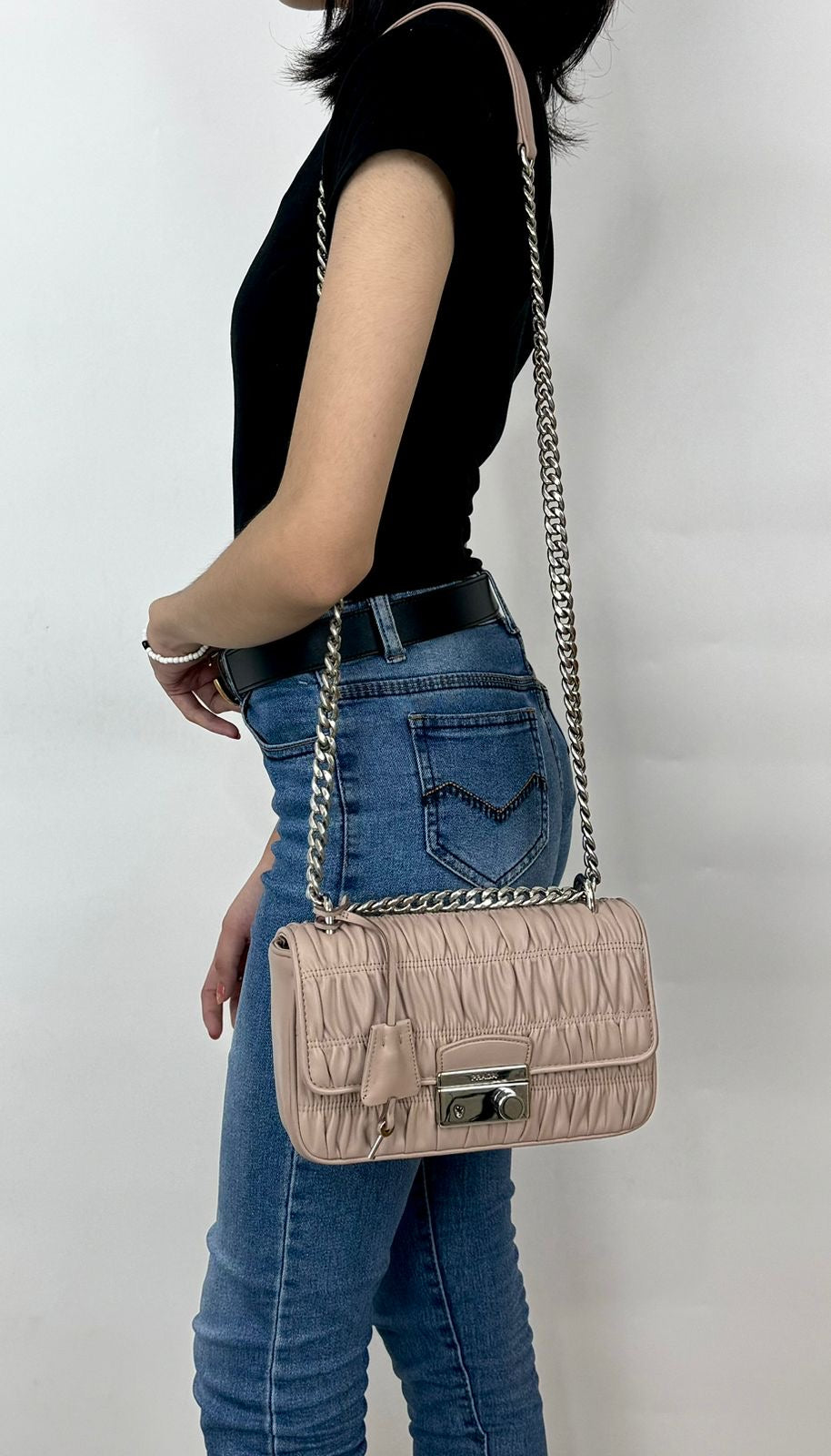 Prada Nappa Gaufre Flap