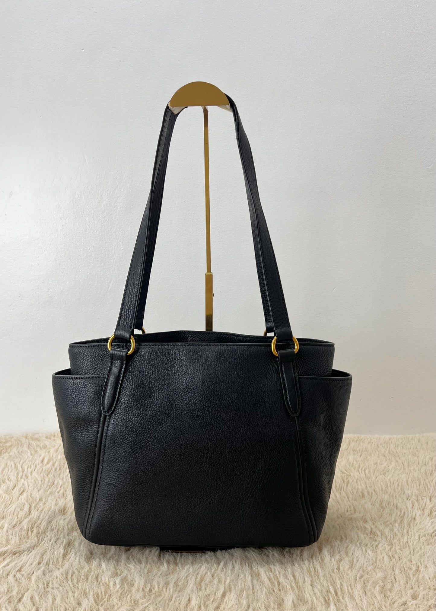 Prada Vitello Daino Leather Shoulder Bag