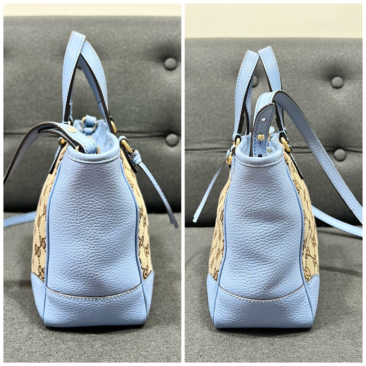 Gucci Bree GG Canvas Tote Bag