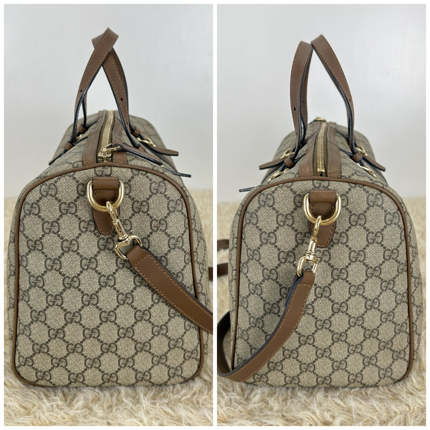 Gucci GG Supreme Boston Bag