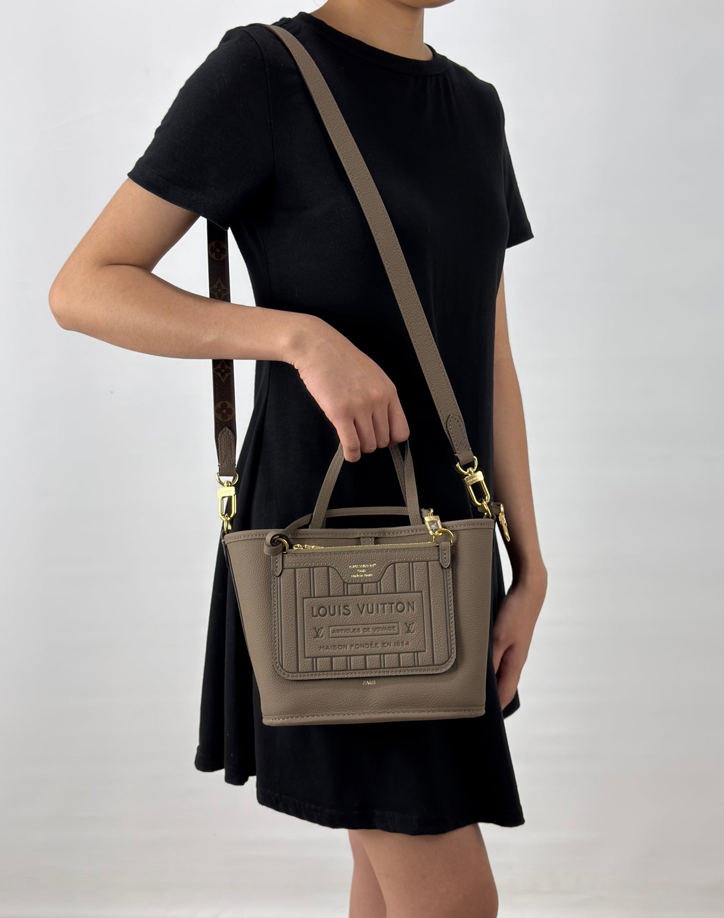 Louis Vuitton Inside Out BB Dark Fango Monogram