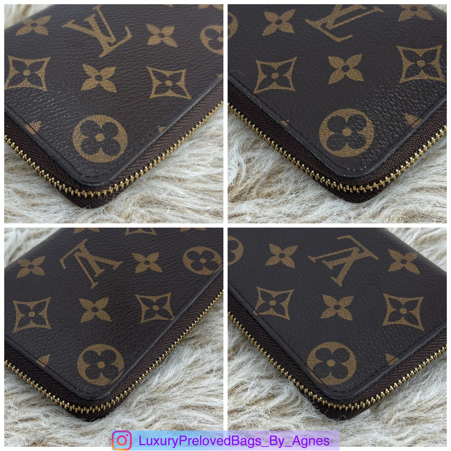 Louis Vuitton Clemence Wallet Monogram Canvas