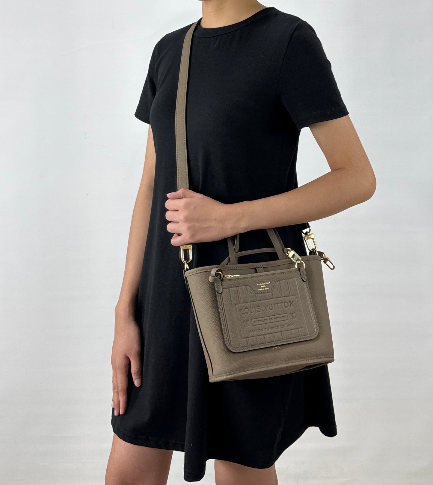 Louis Vuitton Inside Out BB Dark Fango Monogram