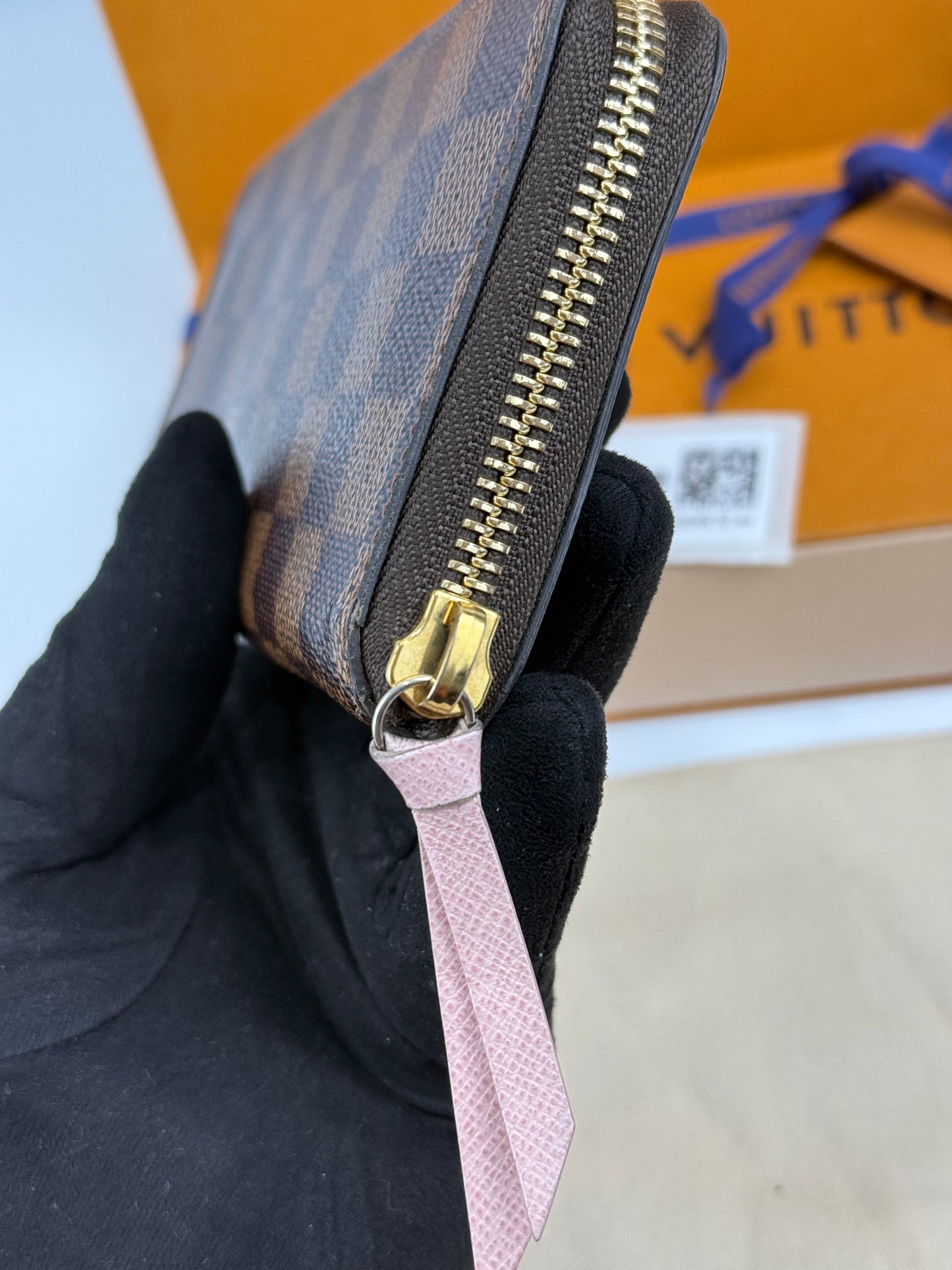 Louis Vuitton Clemence Wallet Damier Ebene