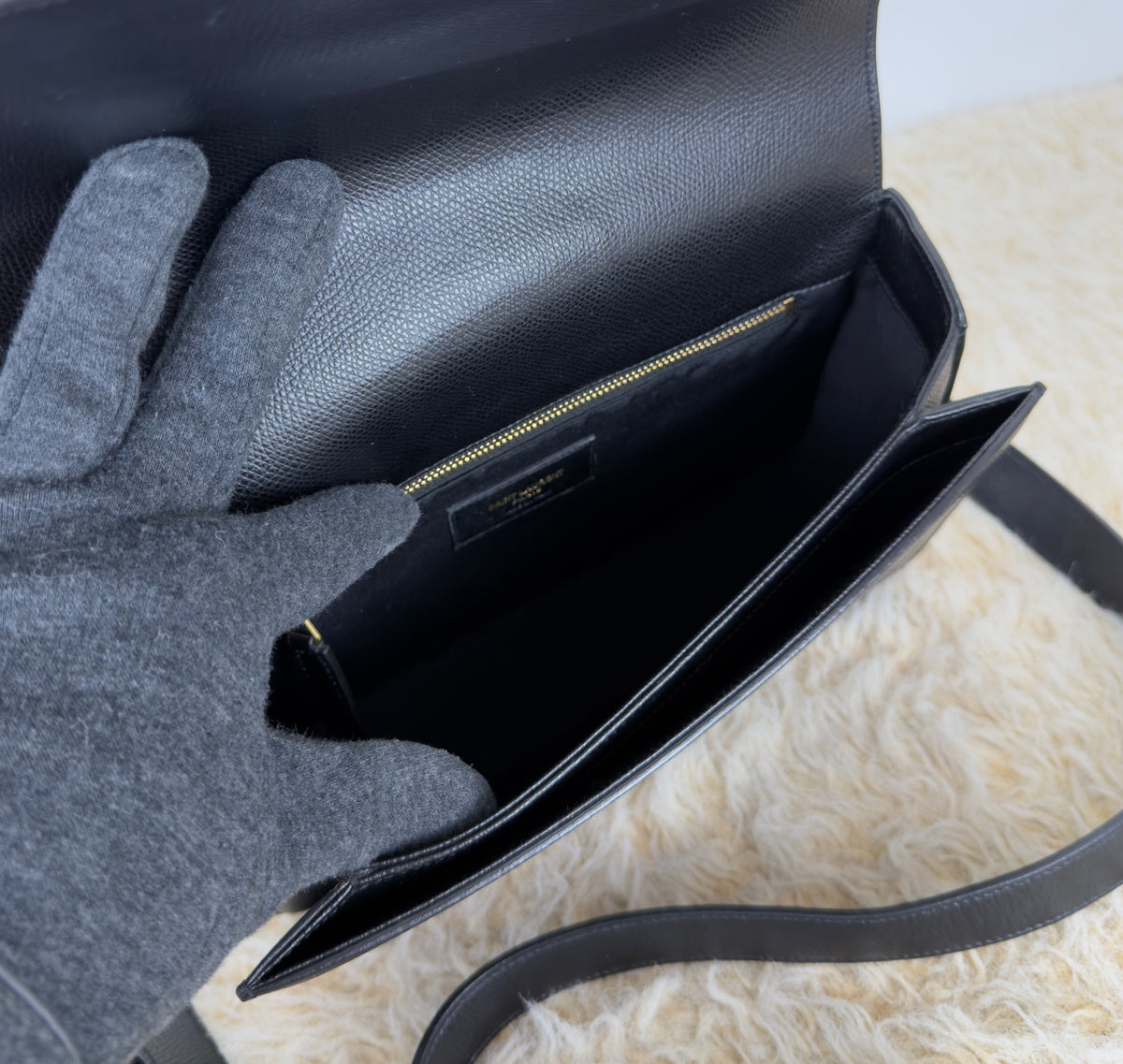 Saint Laurent Medium Classic Monogram Universite Bag