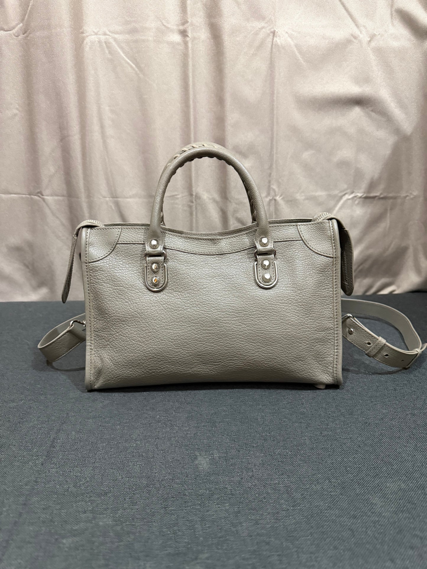 Balenciaga Metallic Eage Small City Bag