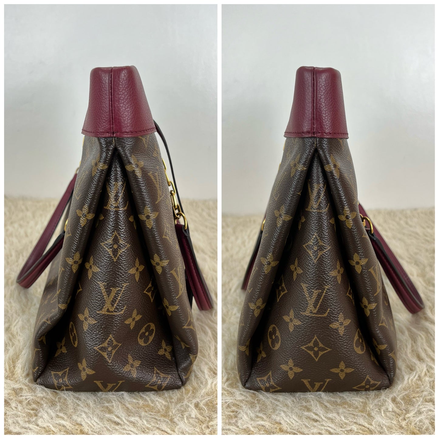 Louis Vuitton Pallas Shopper Tote Medium Monogram