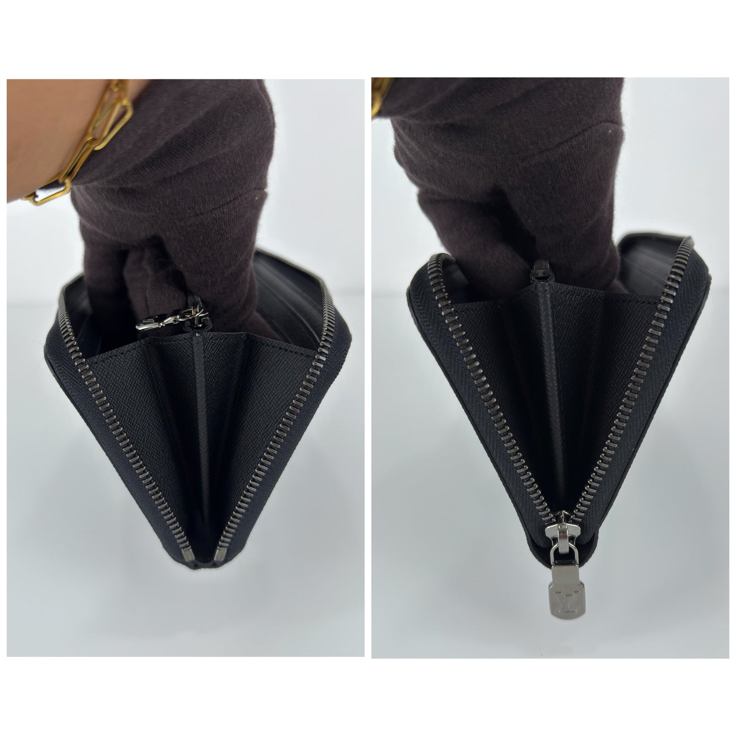 Louis Vuitton Zippy Long Wallet In Monogram Eclipse