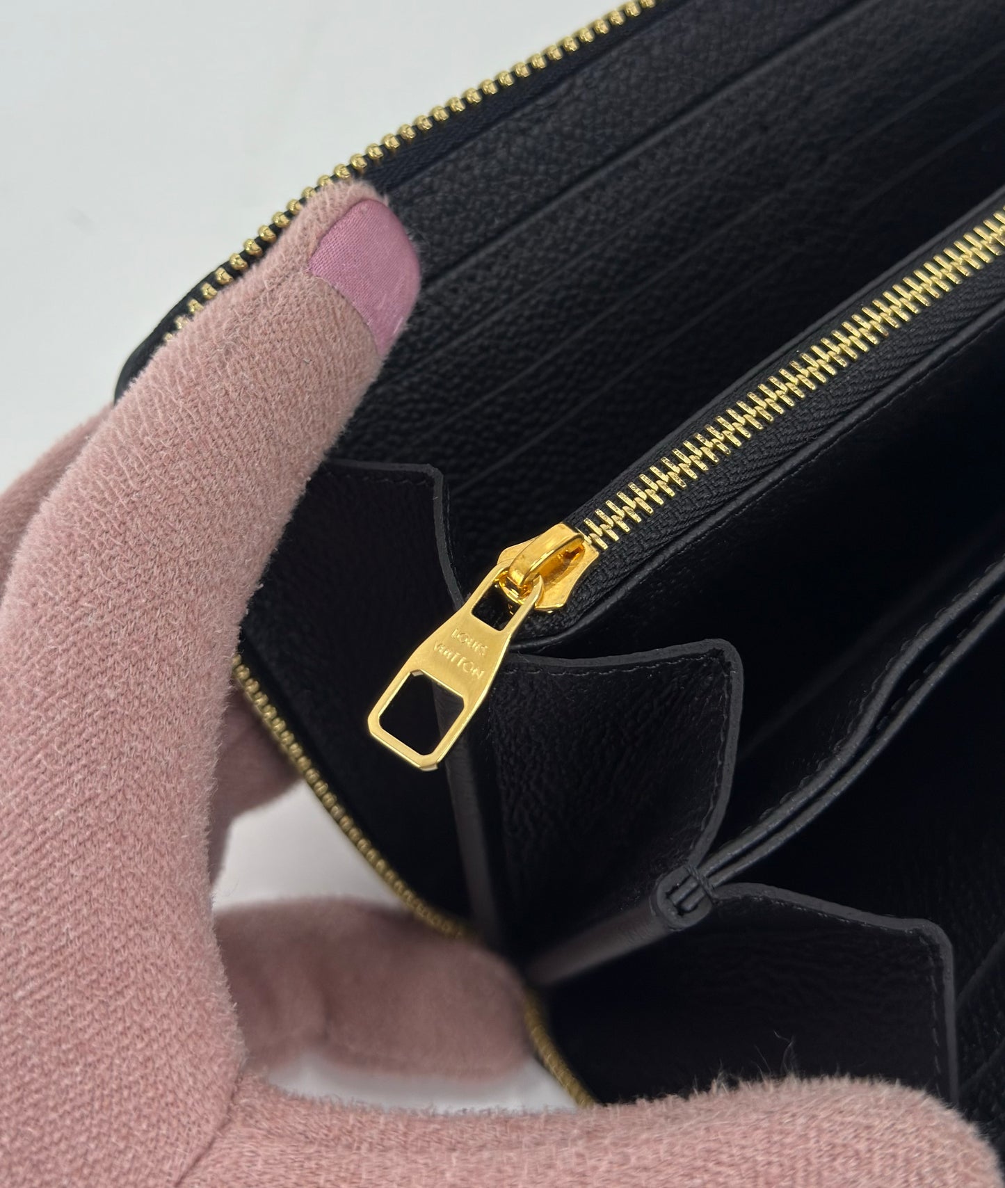 Louis Vuitton Bicolor Monogram Empreinte Zippy Wallet