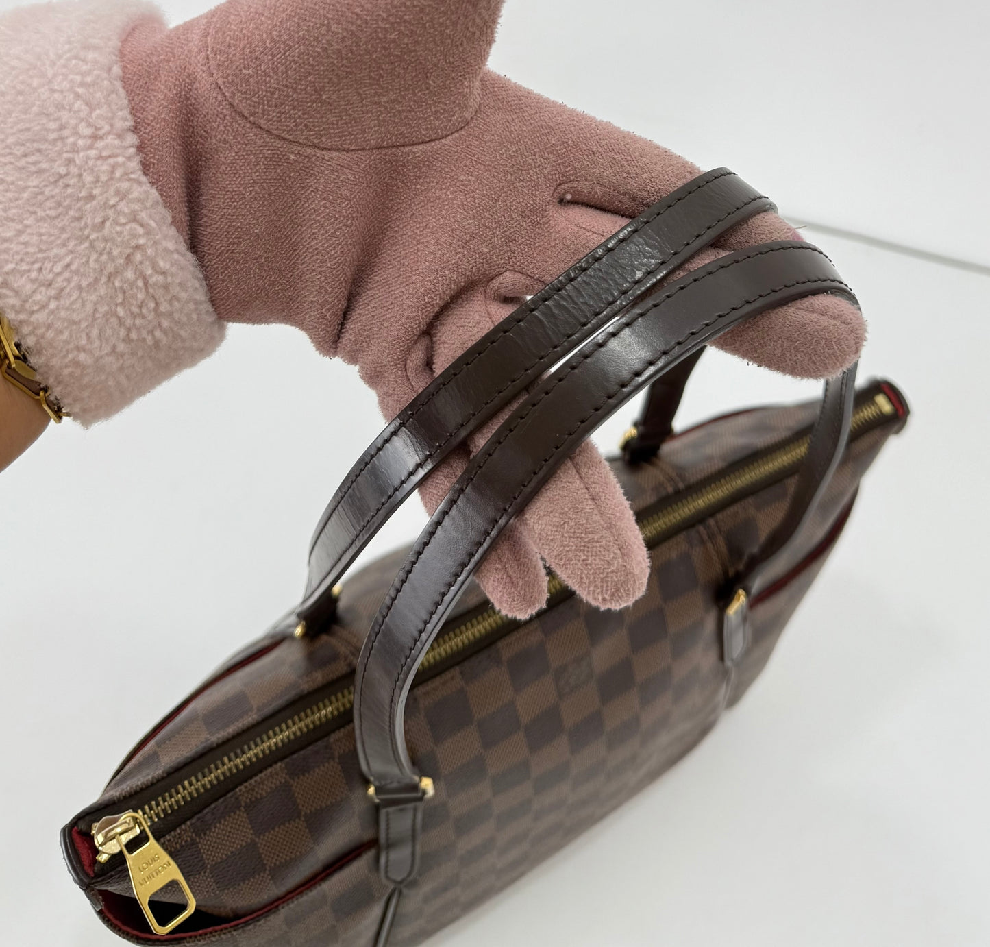 Louis Vuitton Damier Ebene Totally Pm Tote Bag