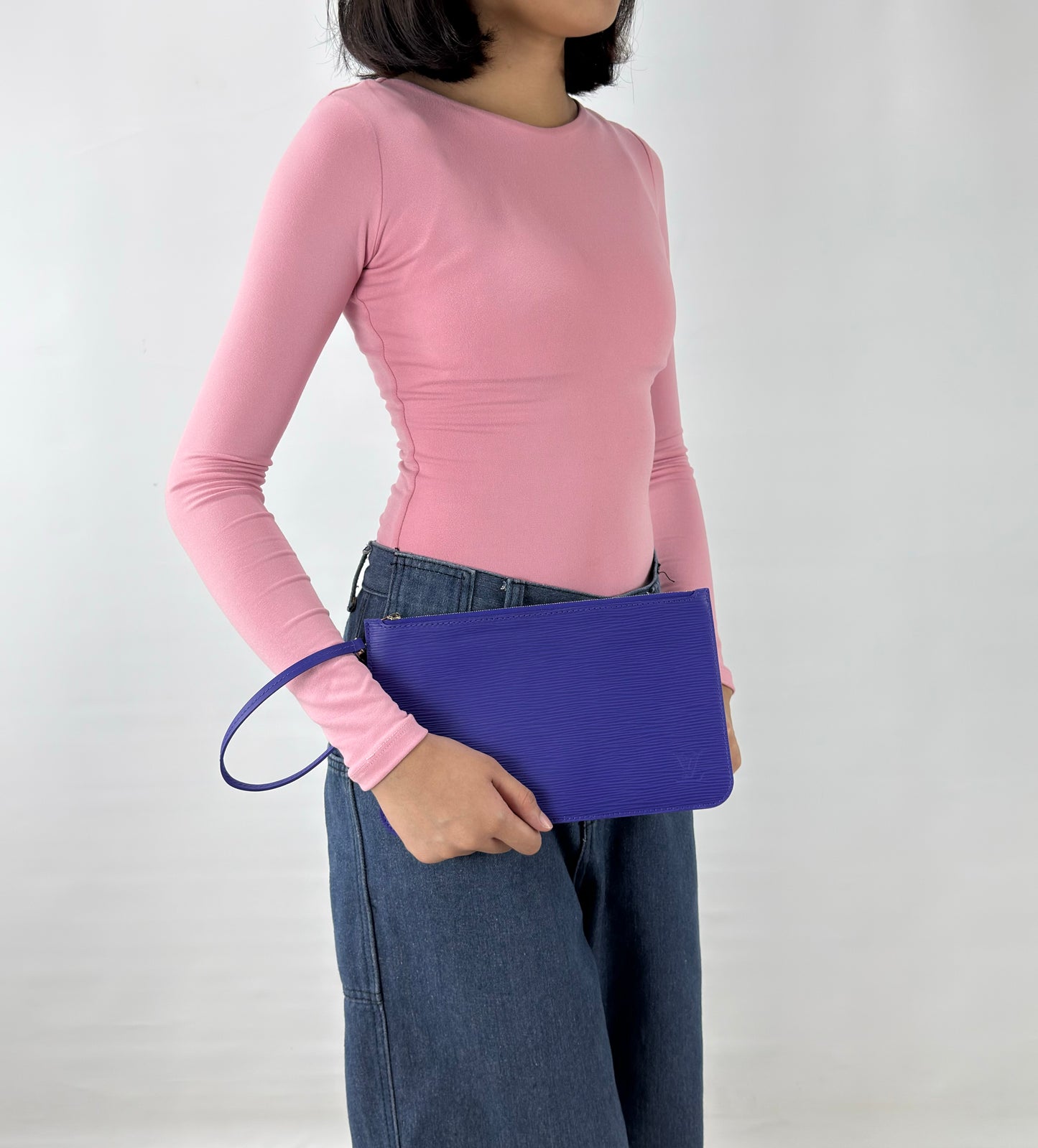 Louis Vuitton Epi Leather Neverfull MM Pochette