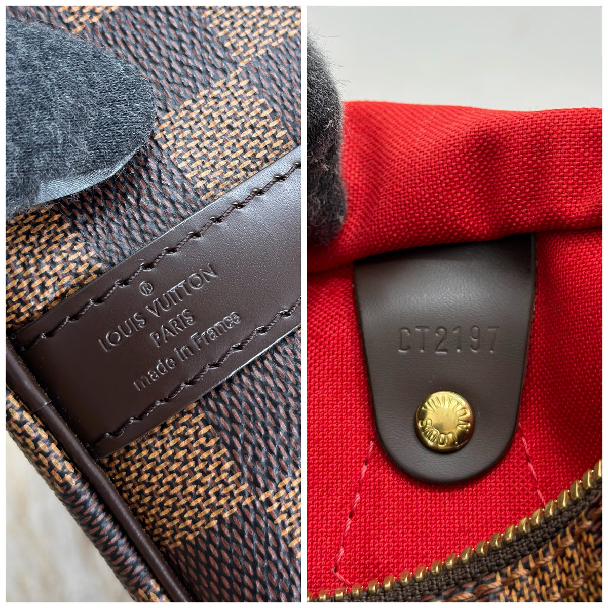 Loui Vuitton Speedy Bandoulière 30 Damier Ebene