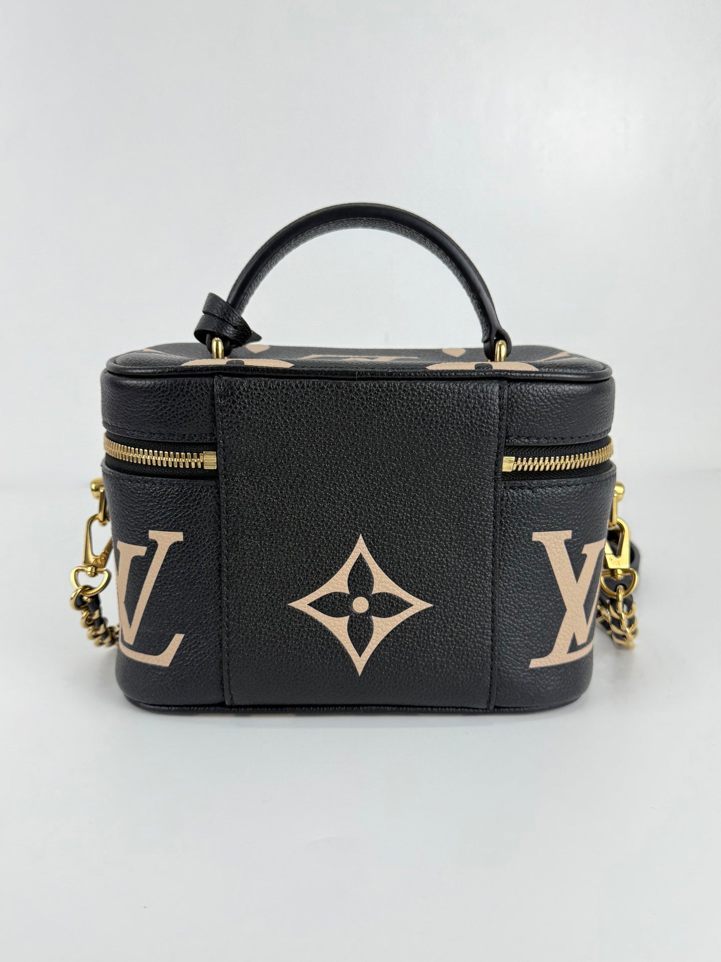 Louis Vuitton Vanity PM Bicolour Monogram Empreinte Leather
